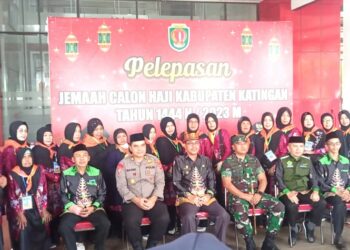 40 Orang JCH Katingan Dilepas Menuju Ke Tanah Suci