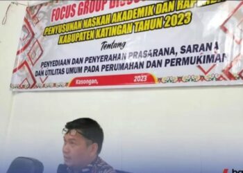 PROGRAM: Pemerintah Kabupaten Katingan ketika mengadakan FGD Perda Tahun 2023, baru-baru ini.