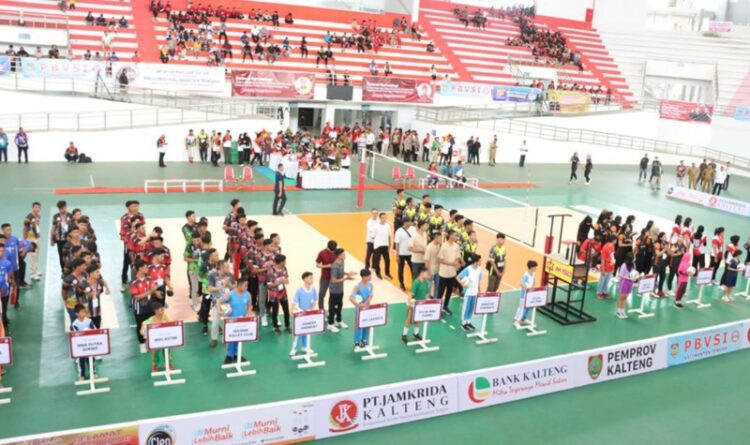 Wagub Kalteng Buka Event Gubernur Cup Kejuaraan Bola Voli Antar Klub se-Indonesia Tahun 2023