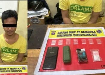 Pengedar 7 Paket Sabu Berakhir di Bui