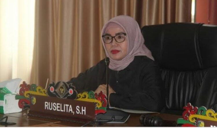 Teks Poto: Wakil Ketua I Komisi C DPRD Kota Palangka Raya, Ruselita.