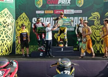 Race 2 Oneprix Putaran 2, Podium 1 Kelas Expert Diamankan Riky Ibrahim