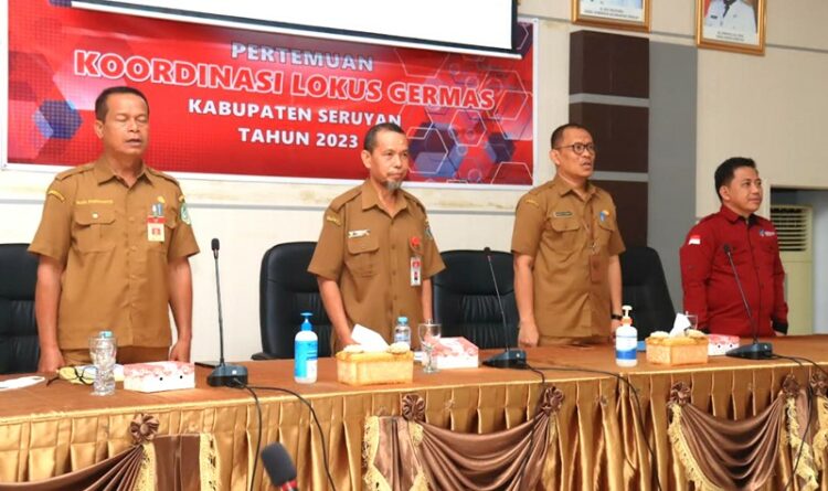 Staf Ahli Bupati Seruyan Buka Pertemuan Koordinasi Lokus Germas Kabupaten Seruyan