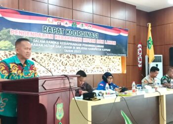 Rakor Pengendalian Kebakaran Hutan Dan Lahan