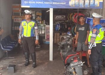 Tanggapi Keluhan Masyarakat, Satlantas Polresta Palangka Raya Imbau Pengusaha Bengkel Tak Perjualbelikan Knalpot Brong