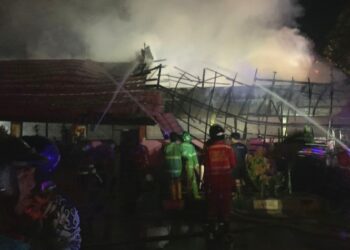 4 Ruangan dan Kantin SDN 9 Langkai Palangka Raya Terbakar