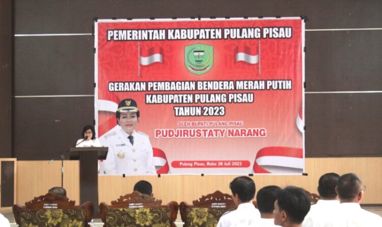 Ajak Kibarkan Bendera Merah Putih Selama Bulan Agustus