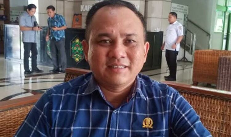 TEGAS: Anggota DPRD Kabupaten Katingan M Efendie ketika ditemui, Kamis (13/7/2023)