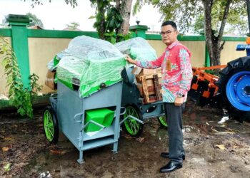 Tahun 2023, Luas Tanam Padi di Kabupaten Kapuas Capai 74,34 Hektar