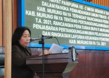 Foto: Ketua Komisi I DPRD Murung Raya, Tuti Marheni