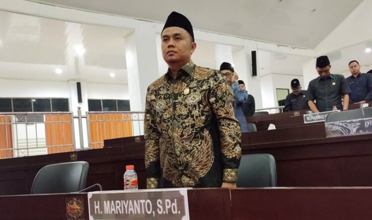 Foto: Sekretaris Komisi I DPRD Murung Raya, H. Mariyanto