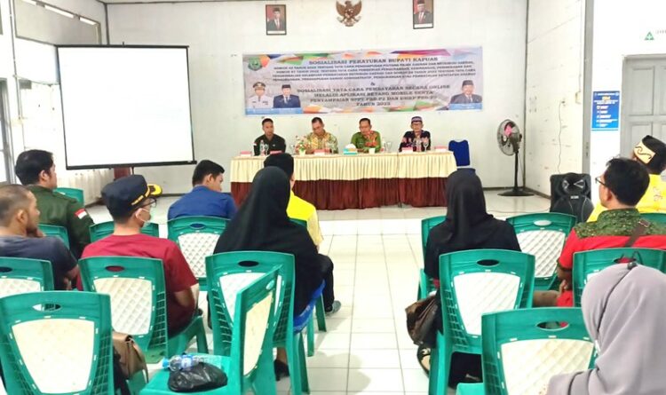 BPPRD Lakukan Sosialisasi Kepada Camat,Lurah dan Kades