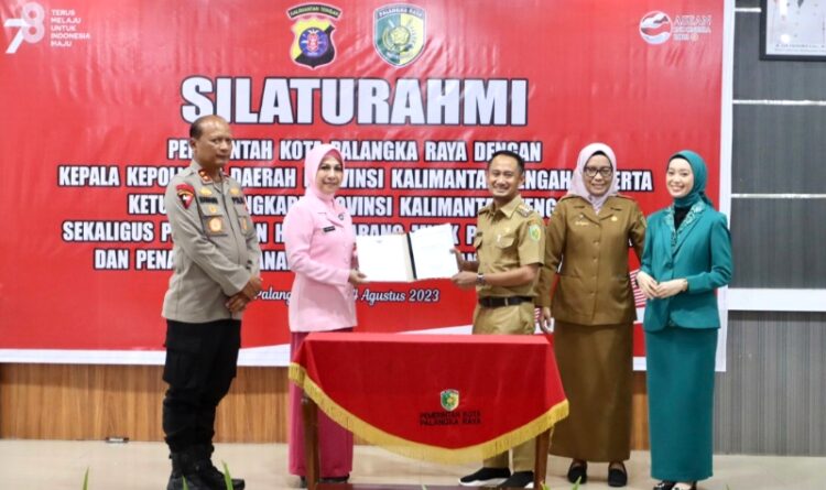 Polda Kalteng Terima Hibah Tanah 1 Hektare dari Pemko Palangka Raya