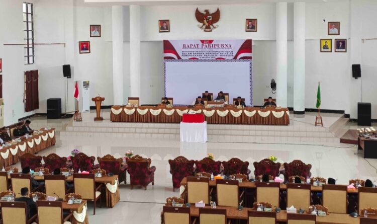 DPRD Seruyan Gelar Paripurna Istimewa Mendengarkan Pidato Kenegaraan Presiden