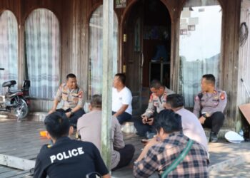 Jumat Curhat, Kapolres Barsel Berdialog dengan Masyarakat Desa Tabatan