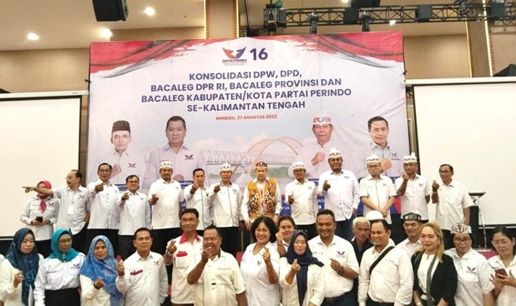 Hary Tanoesoedibjo Beri Semangat Untuk Para Kader Perindo Kalteng Dalam Menghadapi Pemilu 2024