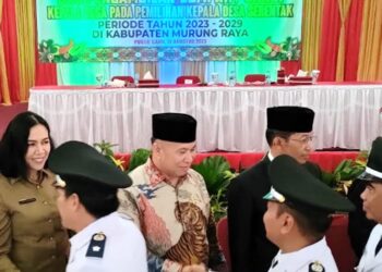 Hadiri Pelantikan 32 Kepala Desa, Ini Pesan Ketua DPRD Mura