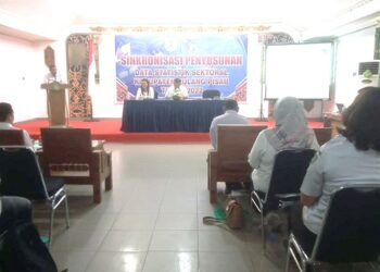 Diskominfo Gelar Sinkronisasi Penyusunan Data Statistik Sektoral