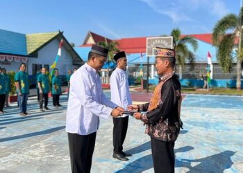 520 WBP Lapas Palangka Raya Terima Remisi HUT RI ke-78