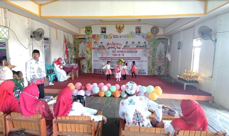 Korwil Pendidikan Kecamatan Basarang Adakan Gebyar Hari Kemerdekaan RI ke 78