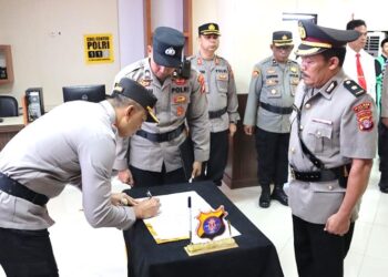 Jabatan Kabag SDM Polresta Palangka Raya Berganti