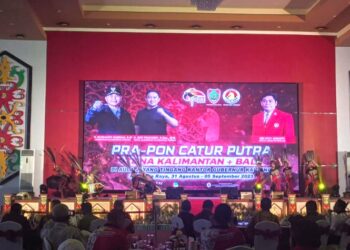 Event PRA PON Catur Putra Zona Kalimantan + Balu Resmi di Buka di Kalteng