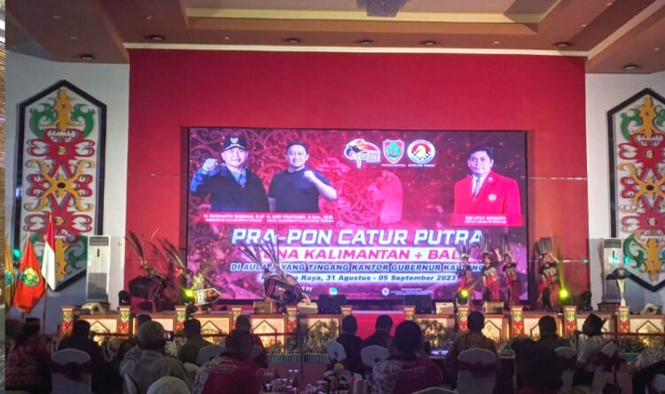 Event PRA PON Catur Putra Zona Kalimantan + Balu Resmi di Buka di Kalteng