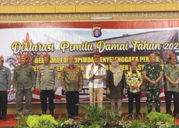 Pemprov Kalteng Inginkan Rangkaian Pemilu Serentak Berlangsung Damai