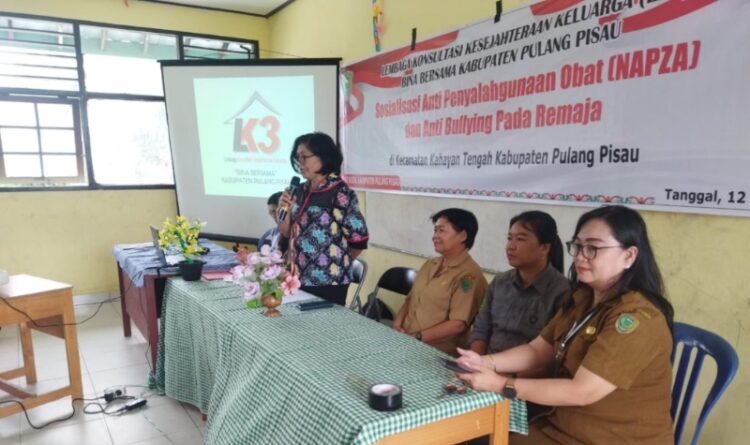 LK3 Bina Bersama Pulpis Sosialisasi Napza dan Bullying Dua Kecamatan