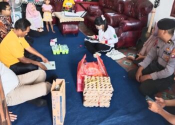 Polsek Bukit Batu Dampingi Realisasi Program Gerebek Si Tajam Chating