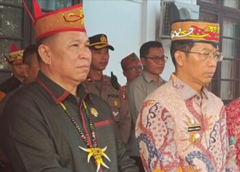 Ketua DPRD Turut Menyambut Kedatangan Dandim 1013/Mtw yang Baru