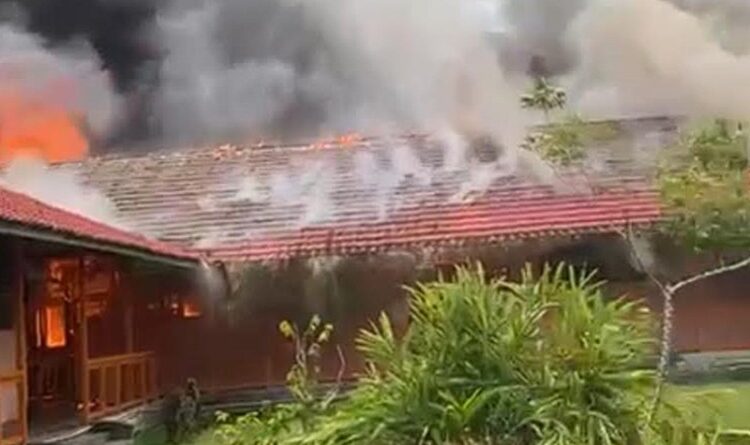 8 Ruang Sekolah dan 5 Rumah di Kabupaten Kapuas Ludes Terbakar