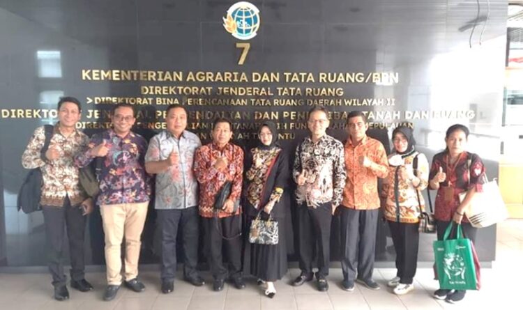 Upayakan Perampungan Raperda RTRW Kalteng, Pansus Kunker ke Kementerian ATR/BPN RI