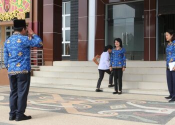 Bupati Pulang Pisau Pamit Kepada ASN dan TKHL