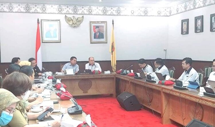 DPRD Kalteng Terima Audiensi Dengan Yayasan Hasnur Centre