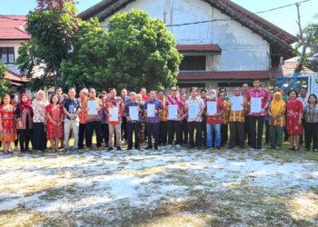 DESDM Kalteng Turut Baca Ikrar Bersama dan Penandatanganan Fakta Integritas Netralitas ASN