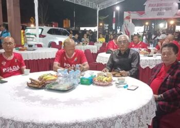 Wiyatno Hadiri Penutupan Open Turnamen Mini Soccer Piala Kemerdekaan Kapolda Cupdan Peresmian Lapangan Bhayangkara Mini Soccer Polda Kalteng