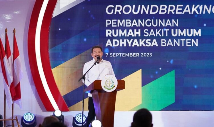 Burhanuddin : Pembangunan RSU Adhyaksa Banten Mendukung Fungsi Kejaksaan dalam Penyelenggaraan Kesehatan Yustisial