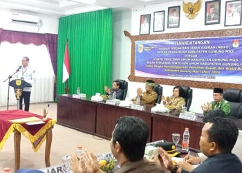 NPHD Dilaksanakan Pemkab Gumas, KPU dan Bawaslu