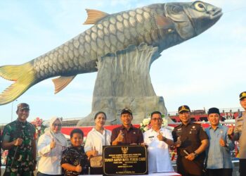 Sejumlah Pembangunan Infrastruktur Diresmikan Pada Akhir Masa Jabatan Perdie M.Yoseph