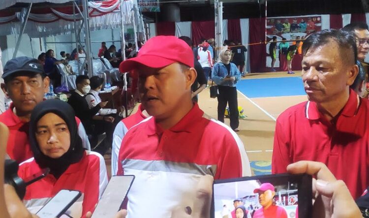 Sambut Hari Jadi Kabupaten, Pemkab Barsel Gelar Turnamen Volly Ball Pj Bupati Cup