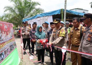 Bantuan Sumur Dari Polres Barsel Kembali Diberikan Di Desa Malitin