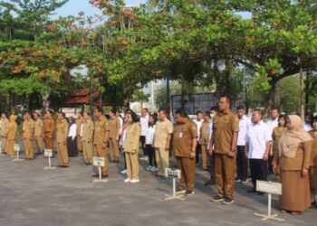 Disdik Kalteng Tanda Tangani Fakta Integritas Jelas Pemilu Serentak Tahun 2024