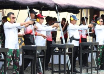 Yuas Elko Hadiri Pembukaan Kejuaraan Menembak Kapolda Cup 2023