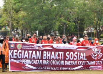Pemprov Kalteng Gelar Bhakti Sosial Dalam Memperingati Hari Otonomi Daerah ke XXVII