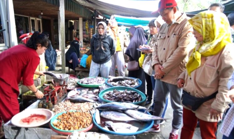 TPID dan Satgas Pangan Kalteng Gelar Sidak Pasar Lanjutan di Pasar Keramat Sampit