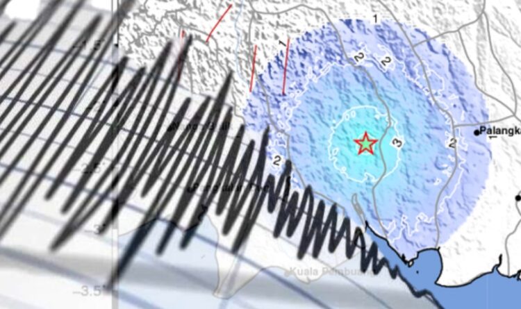 Gempa M 4,5 Guncang Sampit dan Ketapang