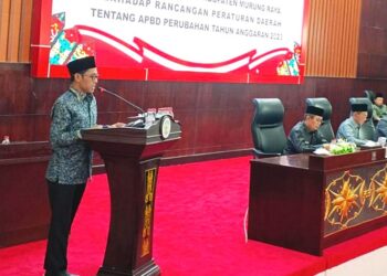 Fraksi DPRD Berikan Pandangan Terhadap APBD Perubahan