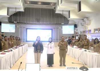 Sri Widanarni Buka Rakor Penyusunan Rencana Aksi Penyelesaian Ketidaksesuaian Izin, Konsensi, dan Hak Atas Tanah