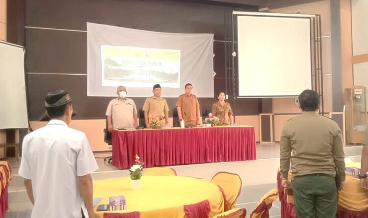 Pemkab Pulang Pisau Gelar Konsultasi Publik Perencanaan RPPEG